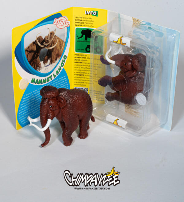 animalpedia mammut bustine edicola